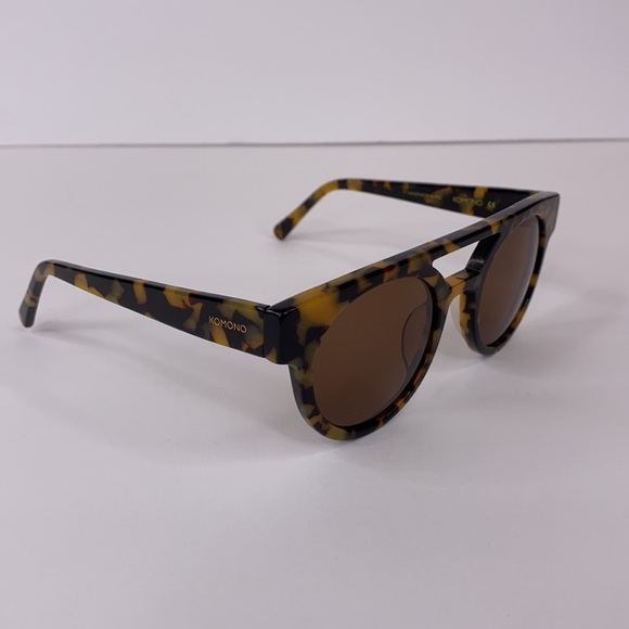 KOMONO Dreyfuss Tortoise Demi New Sunglasses round - Picture 5 of 15